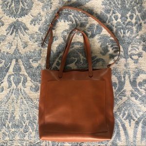 Madewell Medium Leather Transport Tote